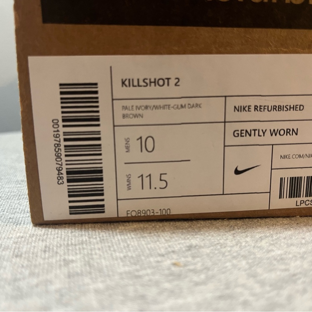 Nike Killshot 2 Ivory Brown White Gum Sneaker Men's Shoe Size 10 FQ8903-100​ - Picture 11 of 11